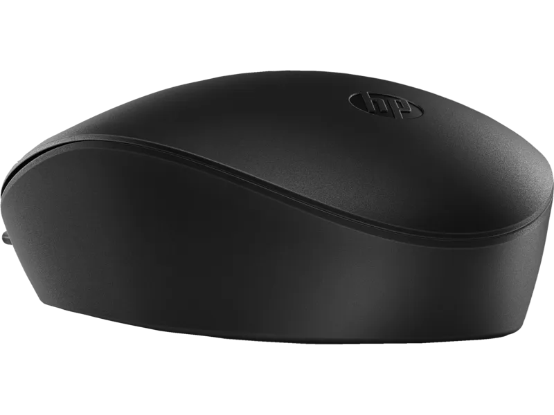 MOUSE HP 125 ALAMBRICO NEGRO, vista 2